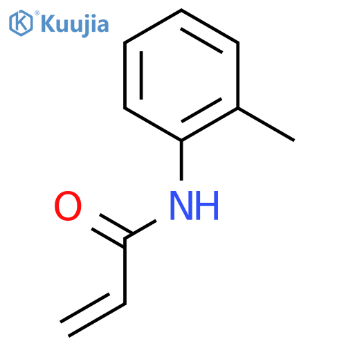 N-(2-methylphenyl)prop-2-enamide structure