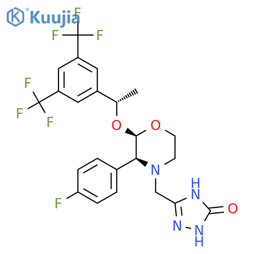 1(S)-Phenylethoxy-Aprepitant structure