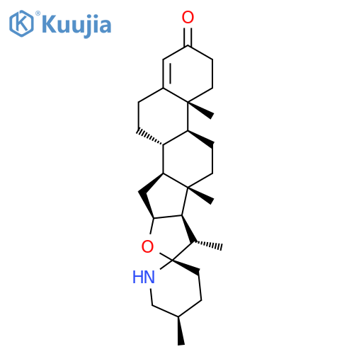 Spirosol-4-en-3-one,(22a,25R)- (9CI) structure