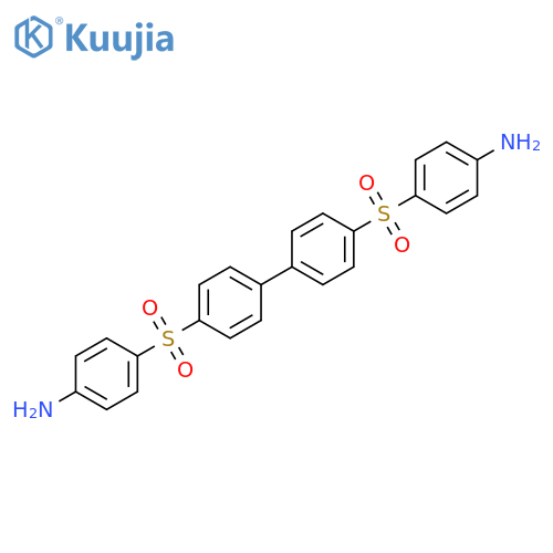 Benzenamine, 4,4'-[[1,1'-biphenyl]-4,4'-diylbis(sulfonyl)]bis- structure