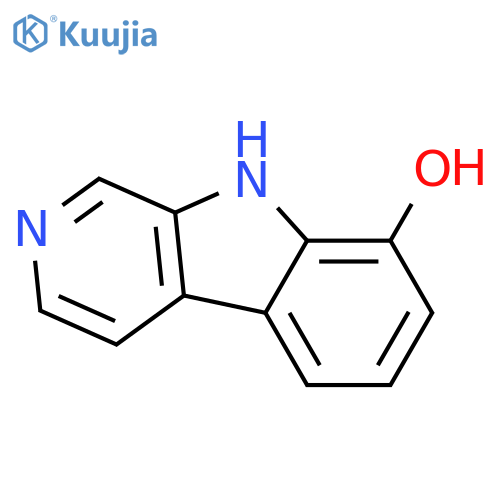9H-Pyrido[3,4-b]indol-8-ol structure