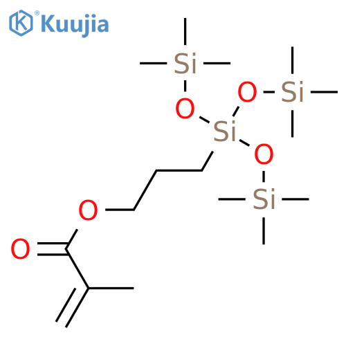 3-(Methacryloyloxy)propyltris(trimethylsiloxy)silane structure