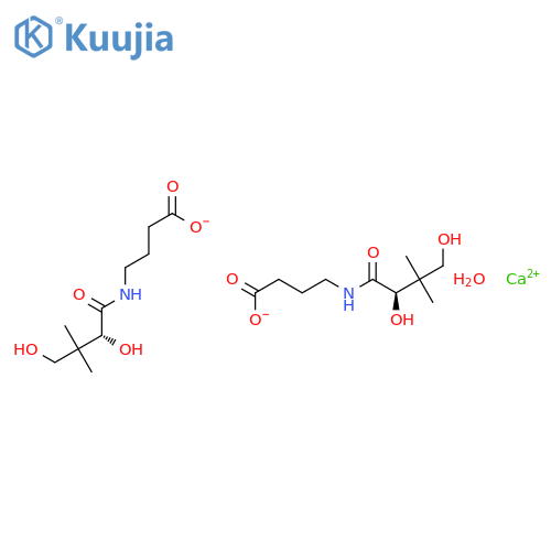 Hopantenate Calcium structure