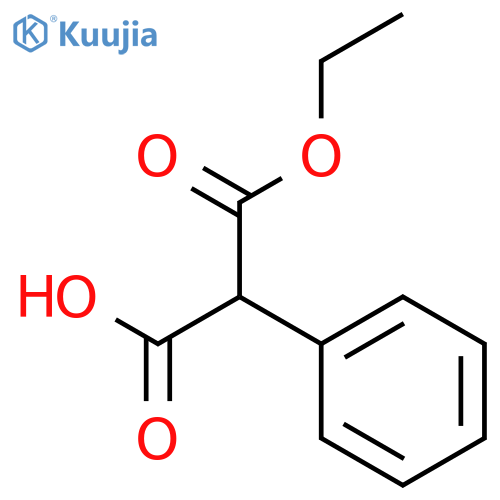 3-Ethoxy-3-oxo-2-phenylpropanoic acid structure