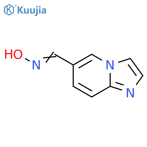 N-(Imidazo[1,2-a]pyridin-6-ylmethylidene)hydroxylamine structure