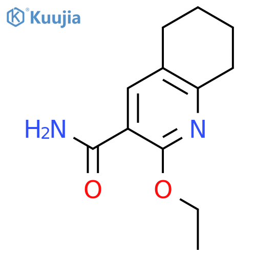 3-Quinolinecarboxamide,2-ethoxy-5,6,7,8-tetrahydro- structure
