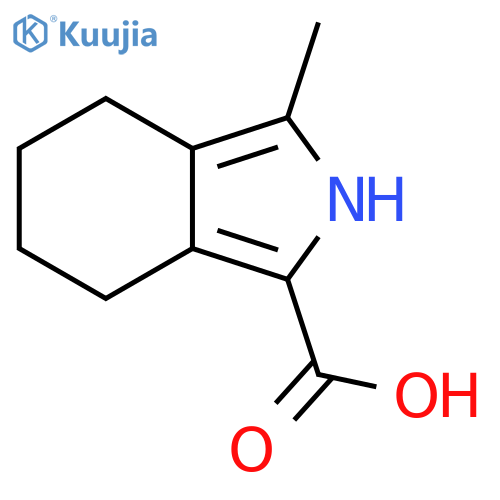 3-Methyl-4,5,6,7-tetrahydro-2H-isoindole-1-carboxylic acid structure