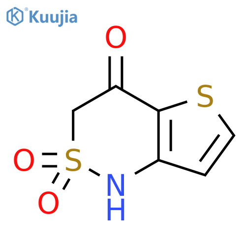 1H,3H,4H-2lambda6-thieno[3,2-c][1,2]thiazine-2,2,4-trione structure