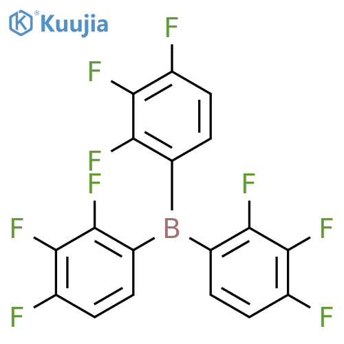 Borane, tris(trifluorophenyl)- structure