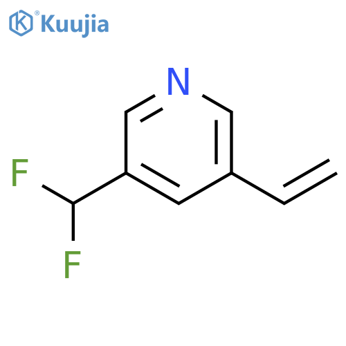3-Difluoromethyl-5-vinyl-pyridine structure