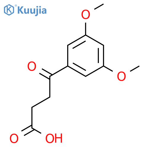4-(3,5-dimethoxyphenyl)-4-oxo-butanoic acid structure
