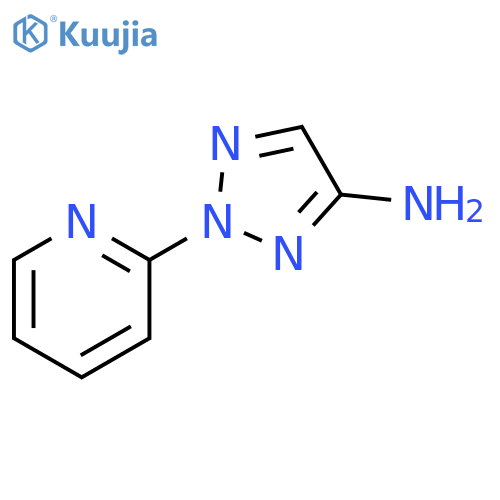 2-Pyridin-2-yl-2H-[1,2,3]triazol-4-ylamine structure