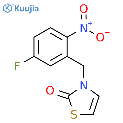 3-(5-Fluoro-2-Nitrophenyl)Methyl-2,3-Dihydro-1,3-Thiazol-2-One structure