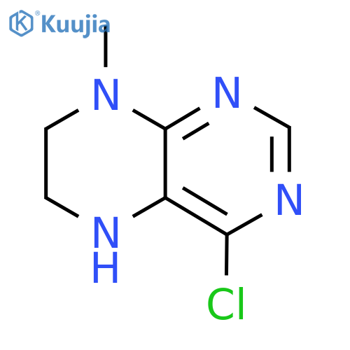 4-Chloro-8-methyl-5,6,7,8-tetrahydropteridine structure
