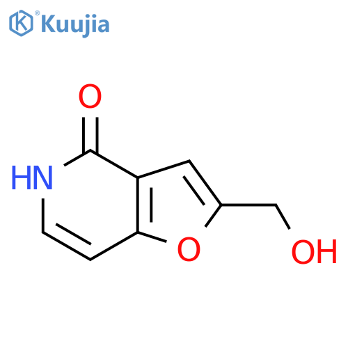 2-(Hydroxymethyl)furo[3,2-c]pyridin-4(5H)-one structure