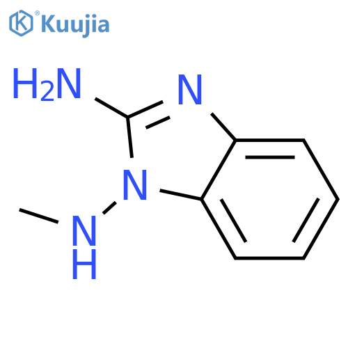 1H-Benzimidazole-1,2-diamine, N1-methyl- structure