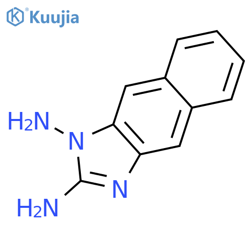 1H-Naphth[2,3-d]imidazole-1,2-diamine(9CI) structure