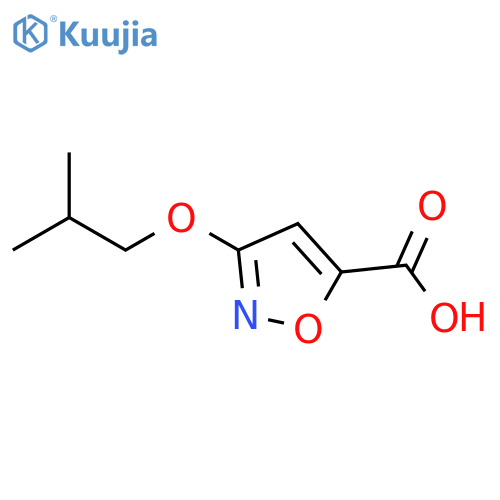 3-Isobutoxy-isoxazole-5-carboxylic acid structure
