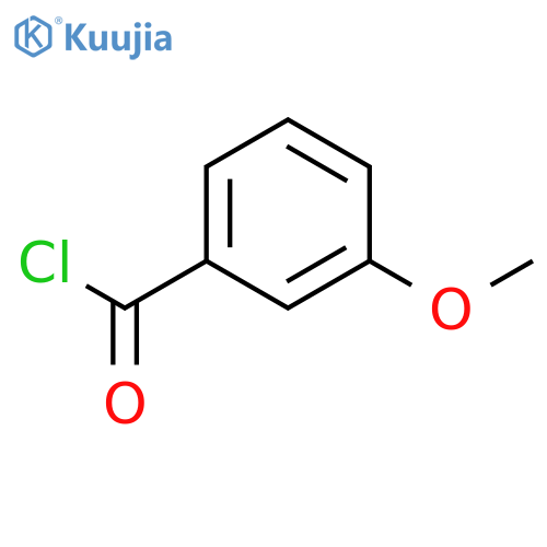 3-Methoxybenzoyl chloride structure