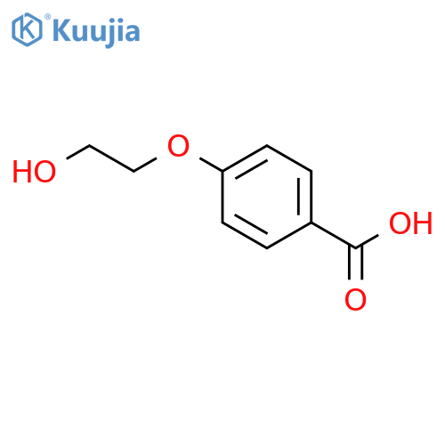 4-(2-Hydroxyethoxy)benzoic acid structure