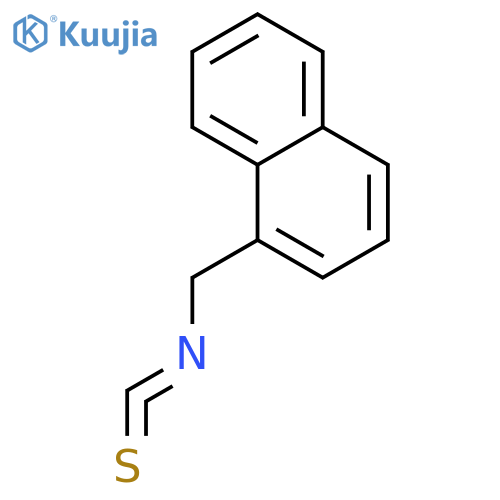 1-naphthalenemethyl isothiocyanate structure