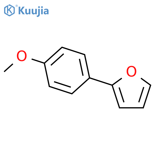 Furan, 2-(p-methoxyphenyl)- (8CI) structure