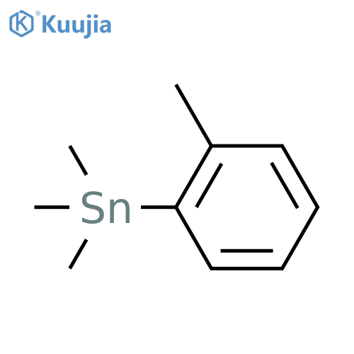 Stannane, trimethyl(2-methylphenyl)- structure