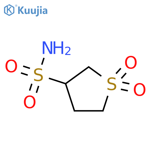1,1-dioxo-1λ⁶-thiolane-3-sulfonamide structure