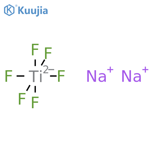 Titanate(2-),hexafluoro-, sodium (1:2), (OC-6-11)- structure
