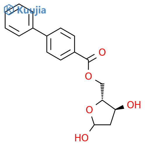 rac-2-Deoxy-D-erythro-pentofuranose 3,5-Di-p-toluate(Decitabine Impurity) structure