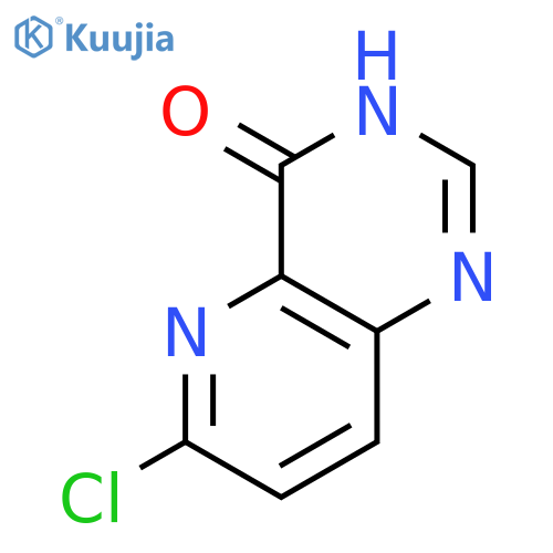 6-chloro-3H-pyrido[3,2-d]pyrimidin-4-one structure