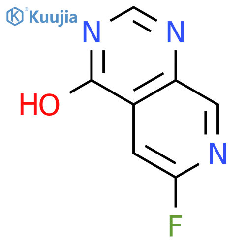 6-Fluoropyrido3,4-dpyrimidin-4-ol structure