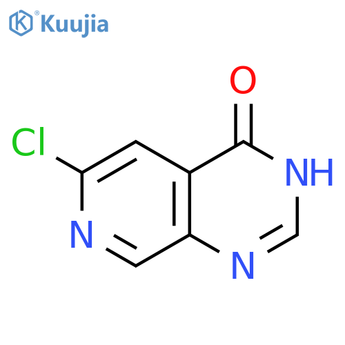 6-chloropyrido[3,4-d]pyrimidin-4-ol structure