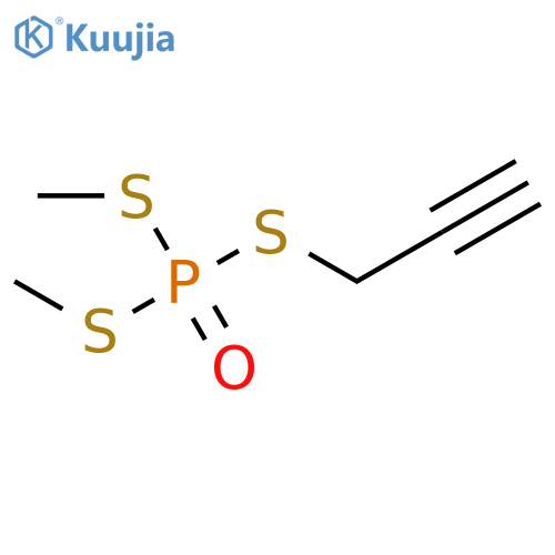 Phosphorotrithioicacid, S,S-dimethyl S-2-propynyl ester (8CI) structure