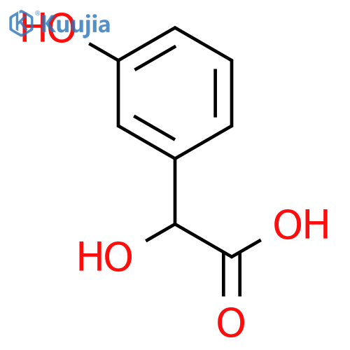 3-Hydroxymandelic acid structure