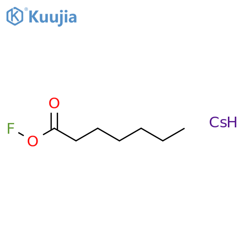 Cesium Perfluoroheptanoate, 5 mM (in water/acetonitrile, 50% v/v) structure