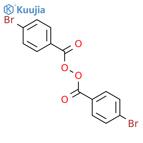Peroxide, bis(4-bromobenzoyl) structure