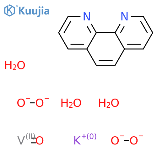 bpV(phen) trihydrate structure