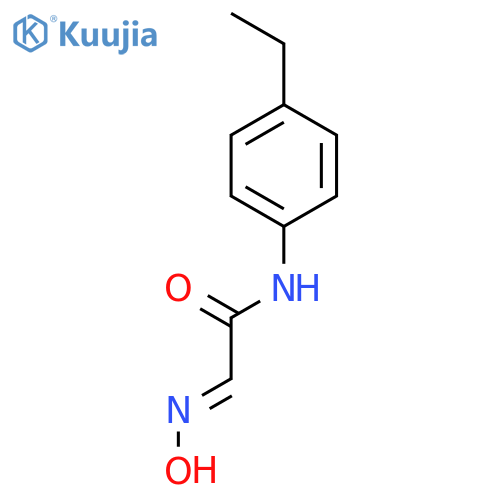 (2Z)-N-(4-Ethylphenyl)-2-(hydroxyimino)acetamide structure