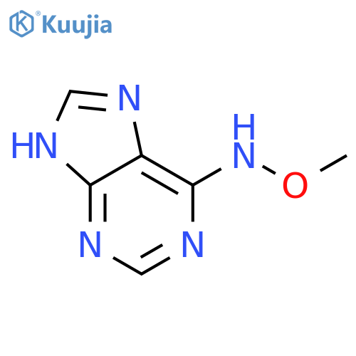 9H-Purin-6-amine,N-methoxy- structure