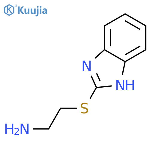 2-(1H-1,3-benzodiazol-2-ylsulfanyl)ethan-1-amine structure