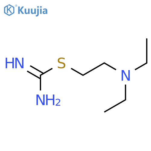 2-[2-(diethylamino)ethyl]isothiourea structure