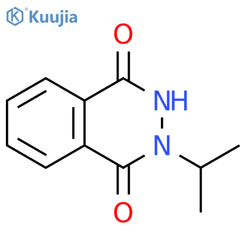 2-(propan-2-yl)-1,2,3,4-tetrahydrophthalazine-1,4-dione structure