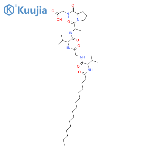 Palmitoyl hexapeptide-12 structure