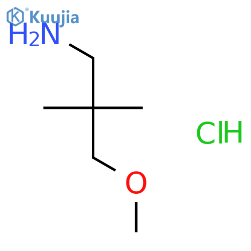 3-Methoxy-2,2-dimethylpropylamine Hydrochloride structure