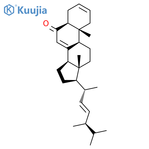 Ergosta-2,7,22-trien-6-one, (5a,22E)- structure