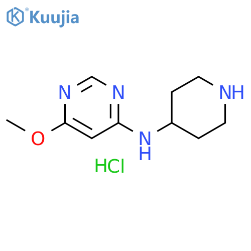 6-Methoxy-N-(piperidin-4-yl)pyrimidin-4-amine dihydrochloride structure