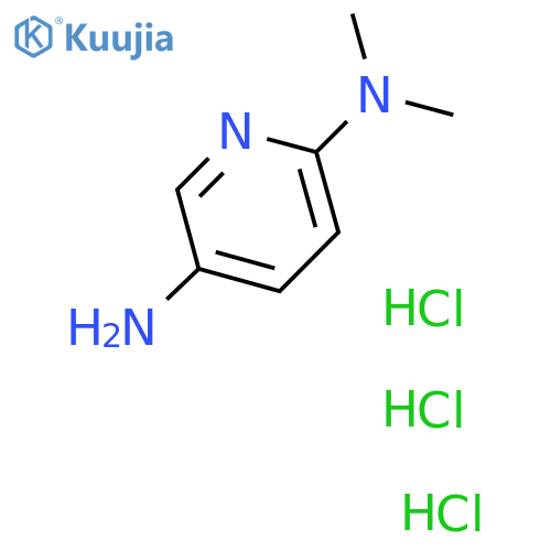 N2,N2-Dimethylpyridine-2,5-diamine trihydrochloride structure