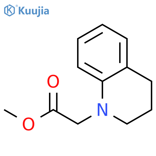 (3,4-Dihydro-2h-quinolin-1-yl)acetic Acid Methyl Ester structure