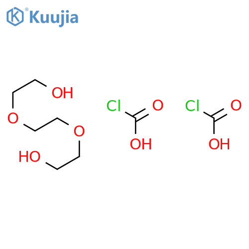 TRIETHYLENE GLYCOL BIS(CHLOROFORMATE) structure